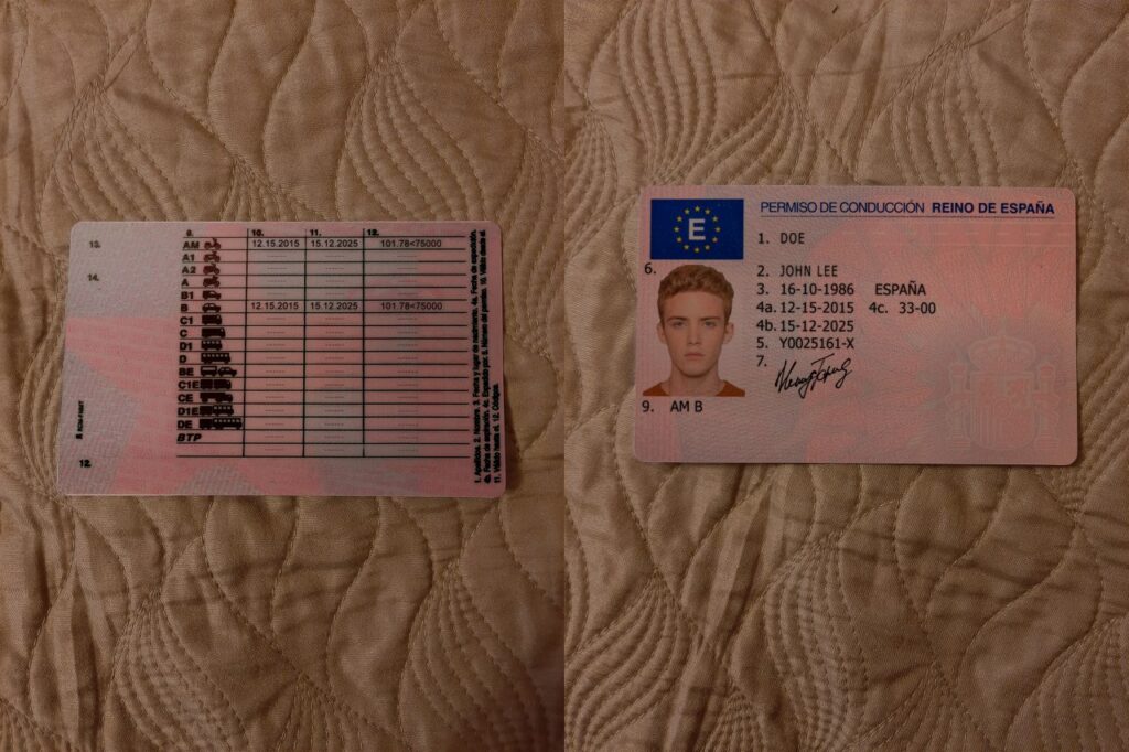 Buy Spanish Drivers License