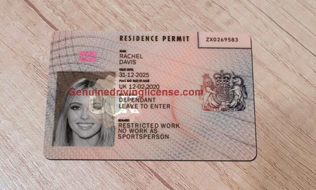 UK Residence Permit
