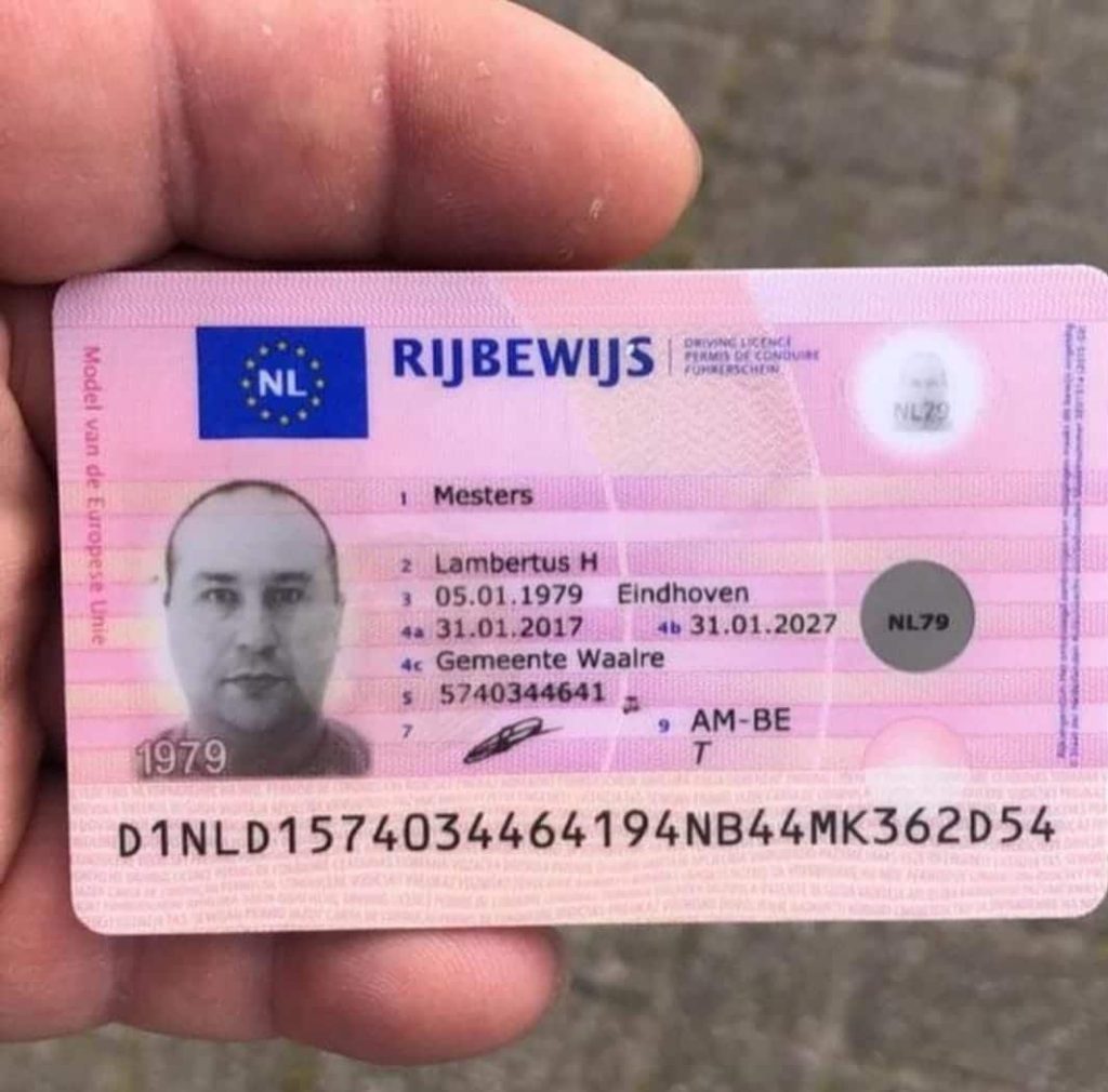 Buy Dutch Drivers License